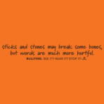 Sticks and Stones T-shirt