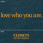 Love Who You Are T-shirt � Navy